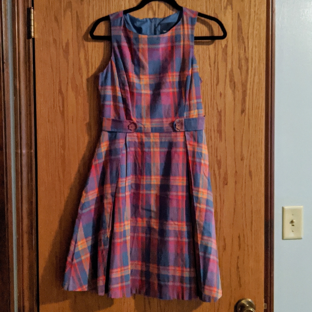 ModCloth plaid dress
